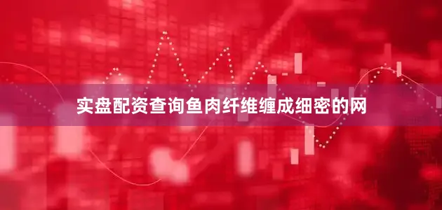 实盘配资查询鱼肉纤维缠成细密的网